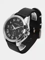 Серебряный мужские наручные часы Ochstin 7059B с хронографом в подарочной упаковке