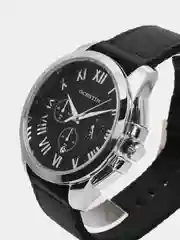 Серебряный мужские наручные часы Ochstin 7059B с хронографом в подарочной упаковке