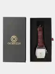 Коричневый мужские наручные часы Ochstin 6133A с хронографом в подарочной упаковке