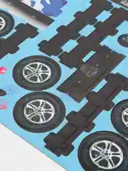 Голубой пазлы - конструктор 3D из пенокартона, трехмерная головоломка