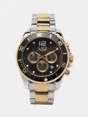 Угольный мужские наручные часы Lige LG8924 с хронографом в подарочной упаковке