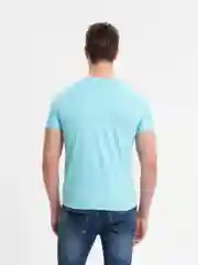 Мятный футболка мужская