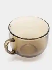 Бежевый бульонница с ручкой