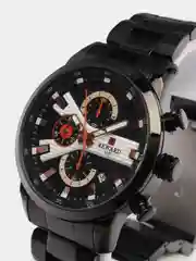 Черный мужские наручные часы Reward RD81014M с хронографом, в подарочной упаковке