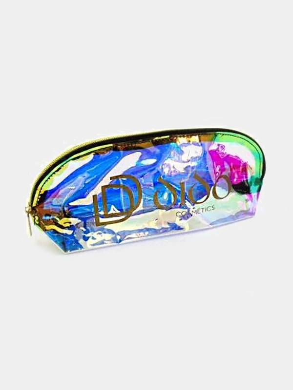 Косметичка объемная на замке 12х26 см