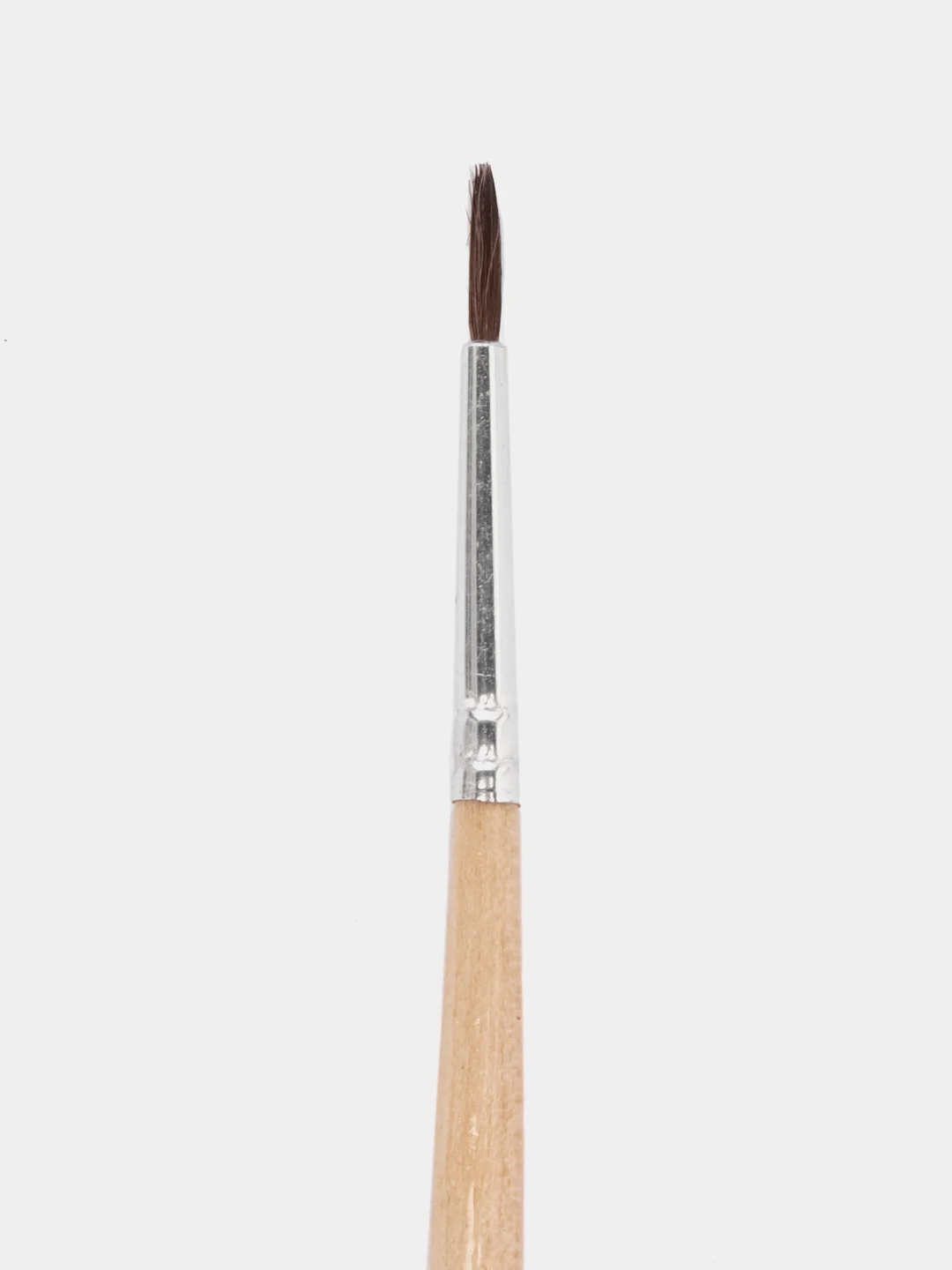Кисточка (кисть) для рисования BRAUBERG из ворса пони, круглая, №1, 200840