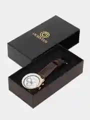 Бронзовый мужские наручные часы Ochstin 6046A с хронографом в подарочной упаковке