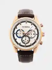 Бронзовый мужские наручные часы Ochstin 6046A с хронографом в подарочной упаковке