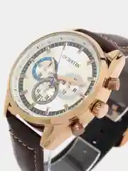 Бронзовый мужские наручные часы Ochstin 6046A с хронографом в подарочной упаковке