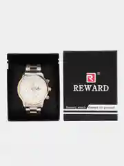 Золотой мужские наручные часы Reward RD81066M с хронографом, в подарочной упаковке