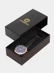 Черный мужские наручные часы Ochstin 6105A с хронографом в подарочной упаковке