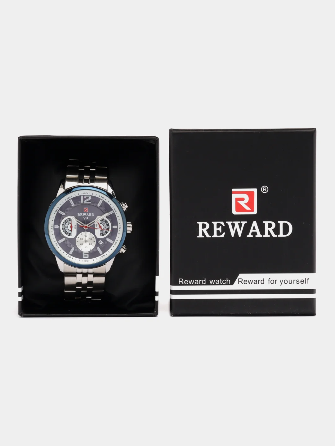 Индиго мужские наручные часы Reward RD81017M с хронографом, в подарочной упаковке