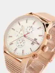 Золотой мужские наручные часы Ochstin 6084B с хронографом в подарочной упаковке