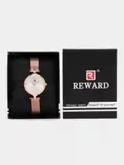 Бронзовый женские наручные часы Reward RD22036L с камнями в подарочной упаковке