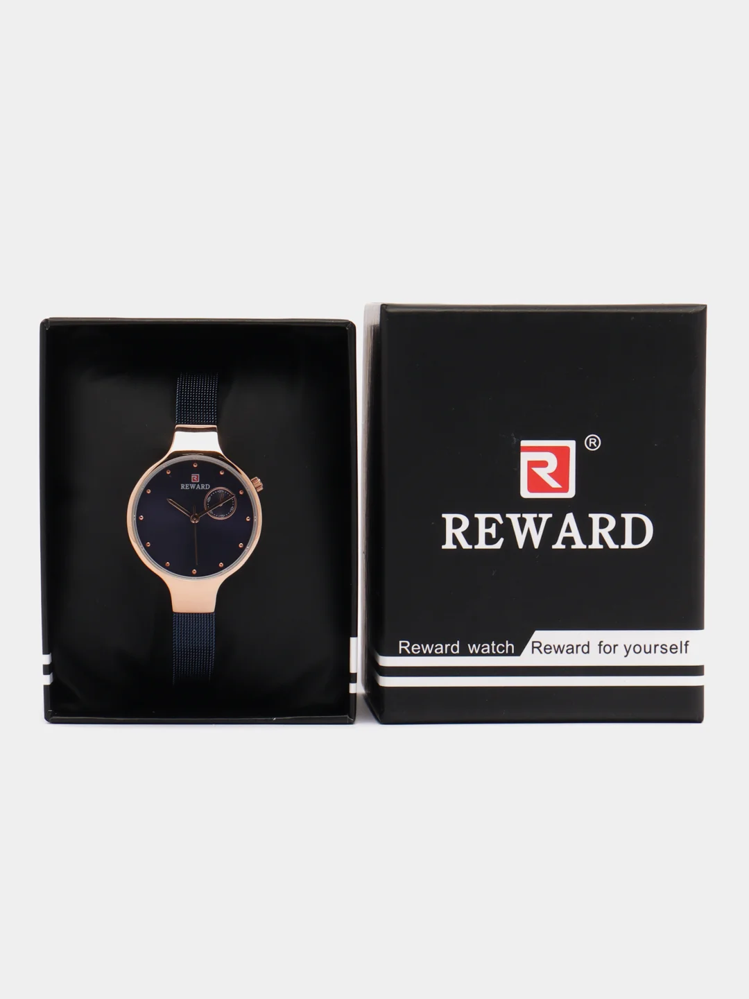 Темно-синий женские наручные часы Reward RD22009L в подарочной упаковке
