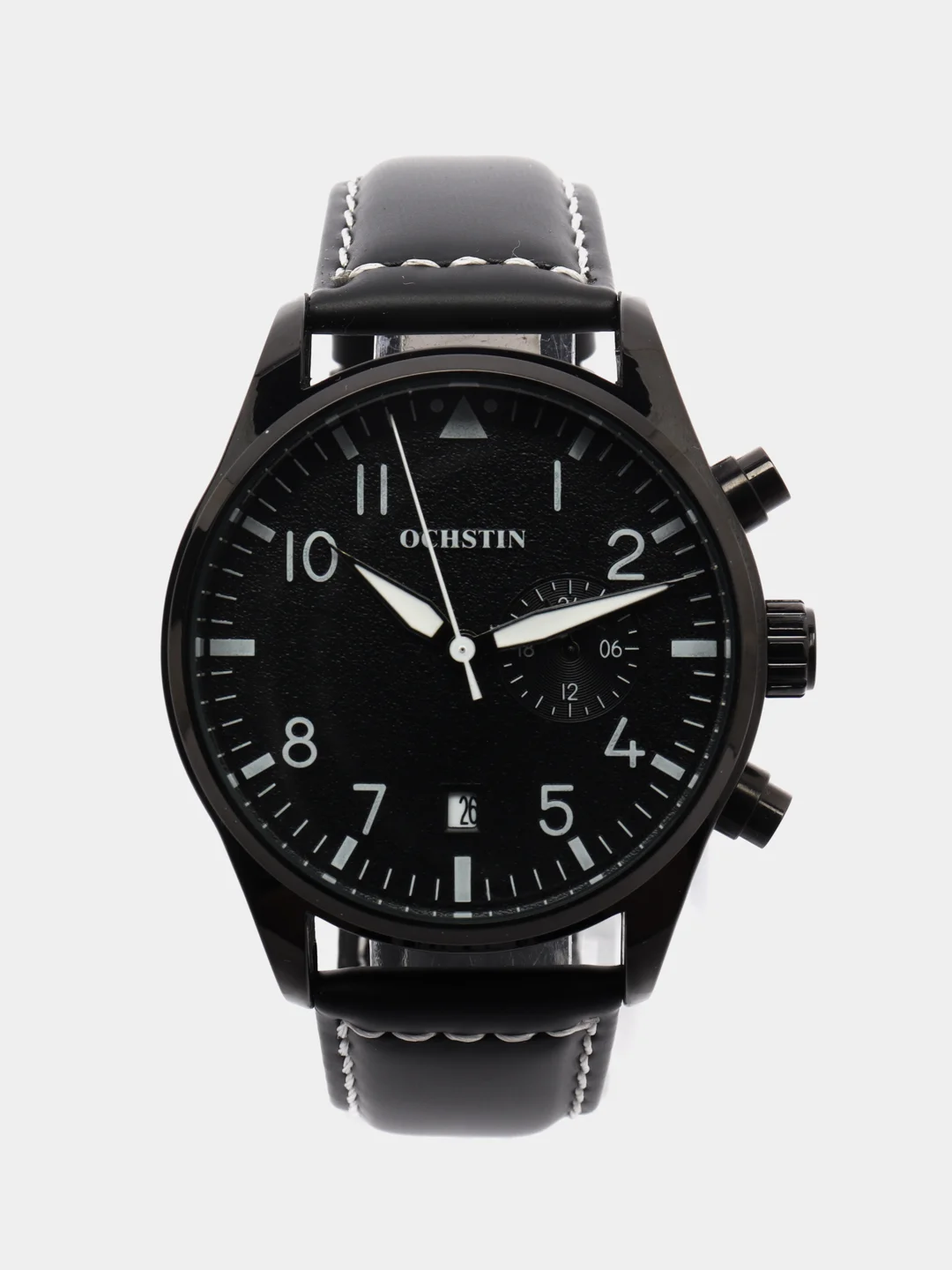 Черный мужские наручные часы Ochstin 6043C в подарочной упаковке