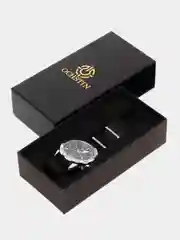 Черный мужские наручные часы хронограф Ochstin 6117B с хронографом в подарочной упаковке