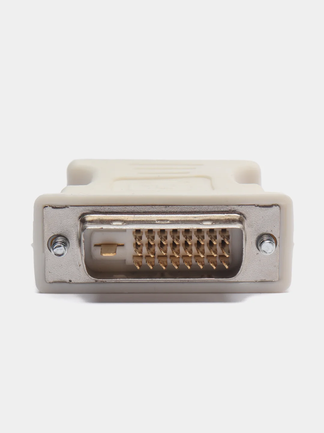 Белый переходник DVI VGA адаптер DVI24+1 24+5