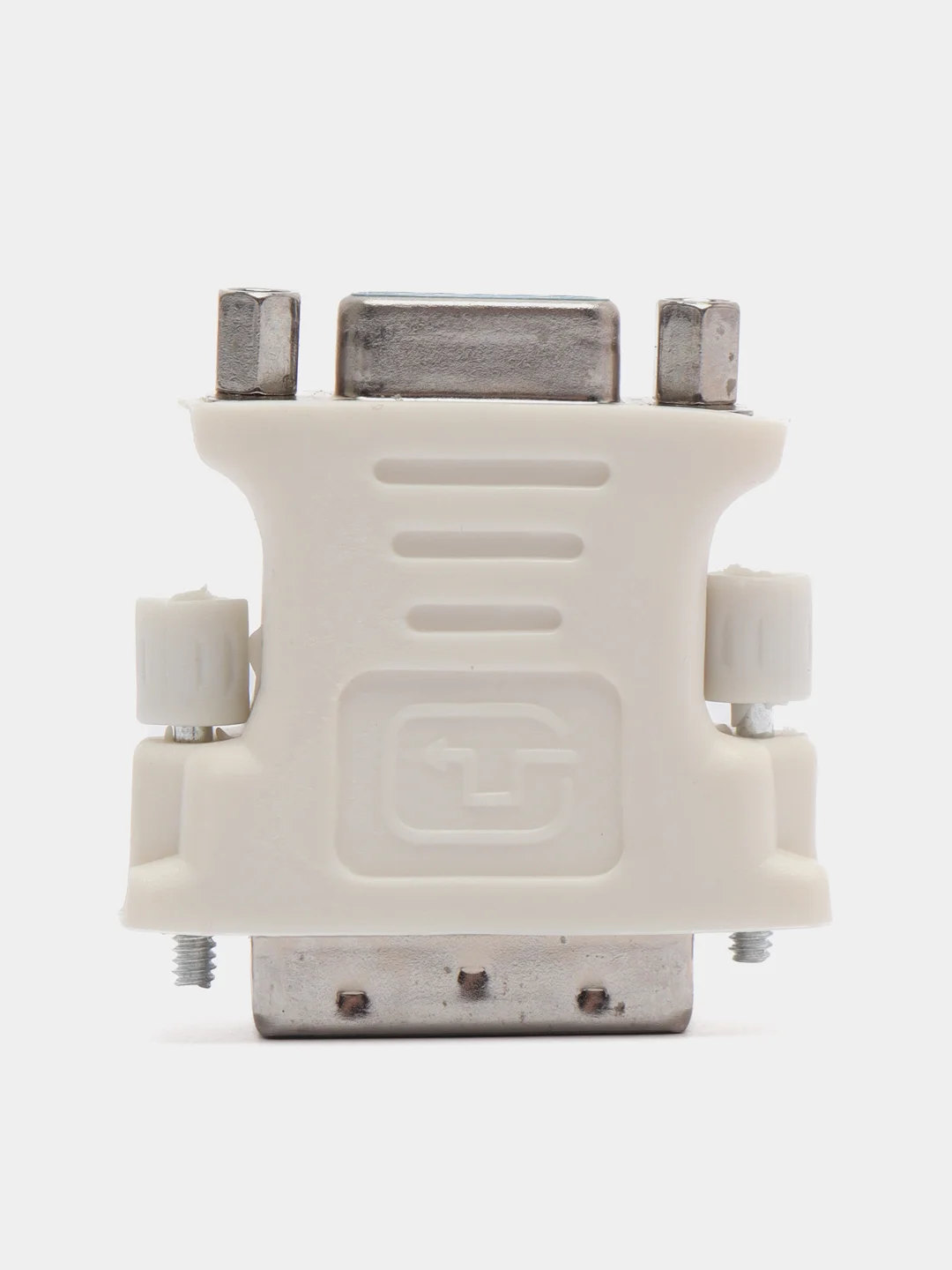 Белый переходник DVI VGA адаптер DVI24+1 24+5