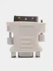 Белый переходник DVI VGA адаптер DVI24+1 24+5