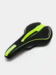 Зеленый седло, сиденье для велосипеда