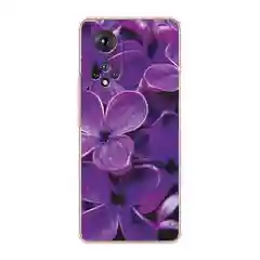 Вишнёвый чехол на Huawei Nova 9/Honor 50 / Хуавей Нова 9/Хонор 50 прозрачный, с рисунком