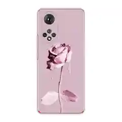 Коралловый меланж чехол на Huawei Nova 9/Honor 50 / Хуавей Нова 9/Хонор 50 прозрачный, с рисунком