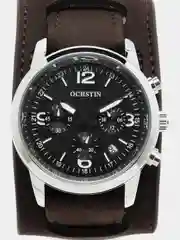 Светло-коричневый мужские наручные часы Ochstin 7230 с хронографом в подарочной упаковке