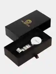 Серебряный мужские наручные часы Ochstin 7245 с хронографом в подарочной упаковке