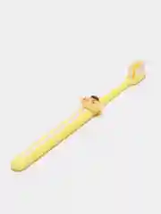 Желтый зубная детская щетка