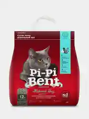 Наполнитель комкующийся Pi-Pi Bent "Морской бриз" для кошачьего туалета, 12 л (5 кг)