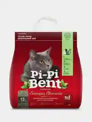 Наполнитель комкующийся для кошачьего туалета Pi-Pi Bent "Сенсация свежести", 12 л (5 кг)