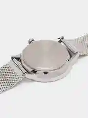 Серебряный мужские наручные часы Mini Focus MF0115G с календарём, в подарочной упаковке
