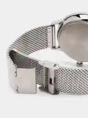 Серебряный мужские наручные часы Mini Focus MF0115G с календарём, в подарочной упаковке