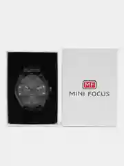 Угольный мужские наручные часы Mini Focus MF0068G с хронографом, в подарочной упаковке