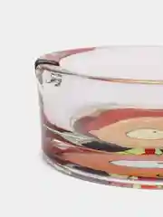 Белый пепельница стеклянная "Рик и Морти"