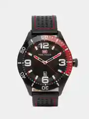 Красный мужские наручные часы Mini Focus MF0155G с календарём, в подарочной упаковке