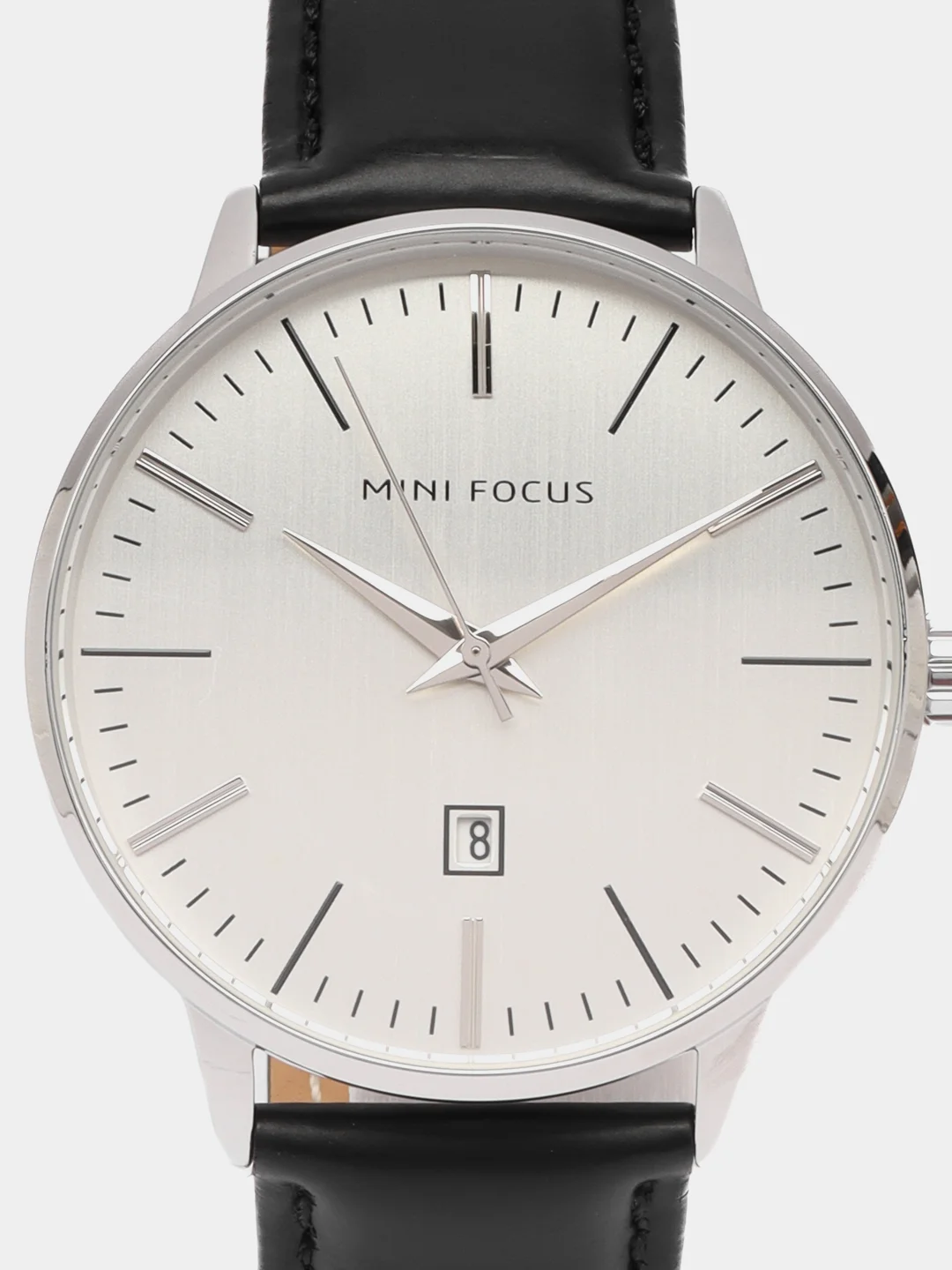 Серый мужские наручные часы Mini Focus MF0115G с календарём, в подарочной упаковке
