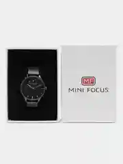 Черный женские наручные часы Mini Focus MF0044L, в подарочной упаковке