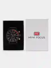 Алый мужские наручные часы Mini Focus MF0017G с хронографом, в подарочной упаковке