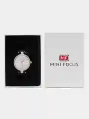 Черный женские наручные часы Mini Focus MF0039L, в подарочной упаковке