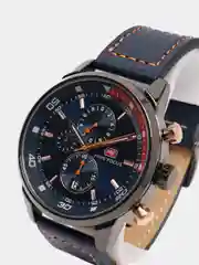 Алый мужские наручные часы Mini Focus MF0017G с хронографом, в подарочной упаковке