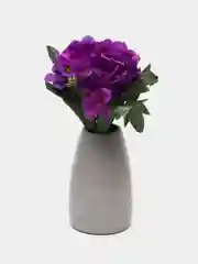 Фиолетовый искусственные цветы. Фиалки (букет). Композиция