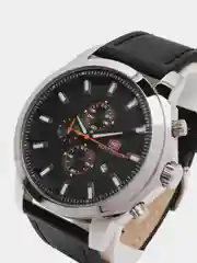 Серебряный мужские наручные часы Mini Focus MF0082G с хронографом, в подарочной упаковке