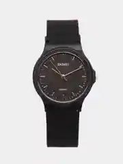 Черный мужские и женские наручные часы Skmei 1419 в подарочной упаковке