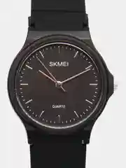 Черный мужские и женские наручные часы Skmei 1419 в подарочной упаковке
