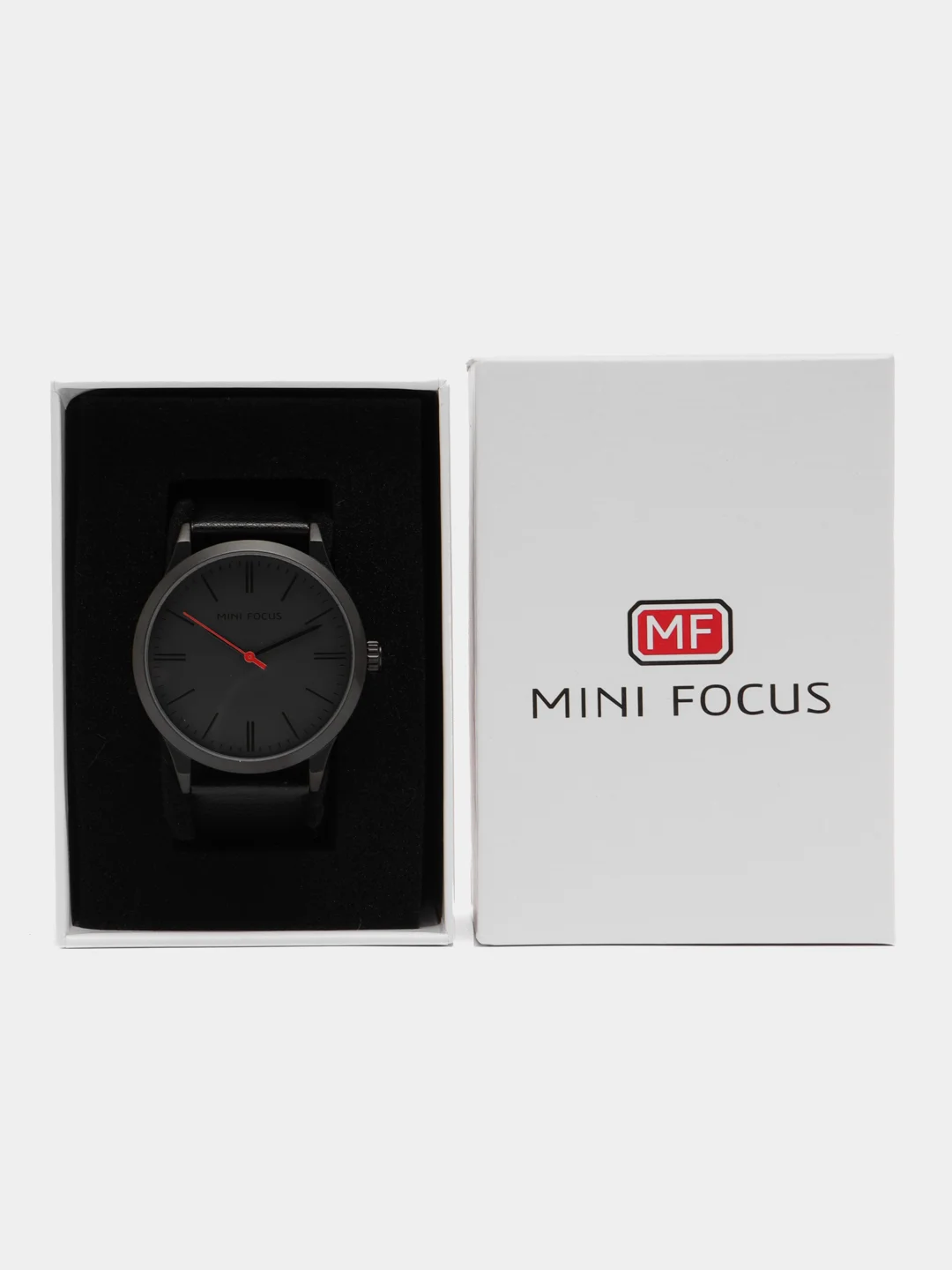 Угольный мужские наручные часы Mini Focus MF0058G, в подарочной упаковке