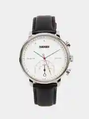 Серебряный мужские наручные часы Skmei 1399L в подарочной упаковке
