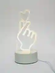 Бронзовый светодиодный 3D ночник, LED-светильник