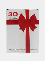 Бронзовый светодиодный 3D ночник, LED-светильник
